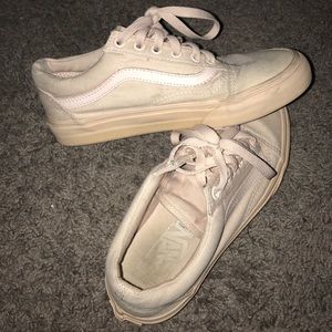 Vans blush pink sneakers